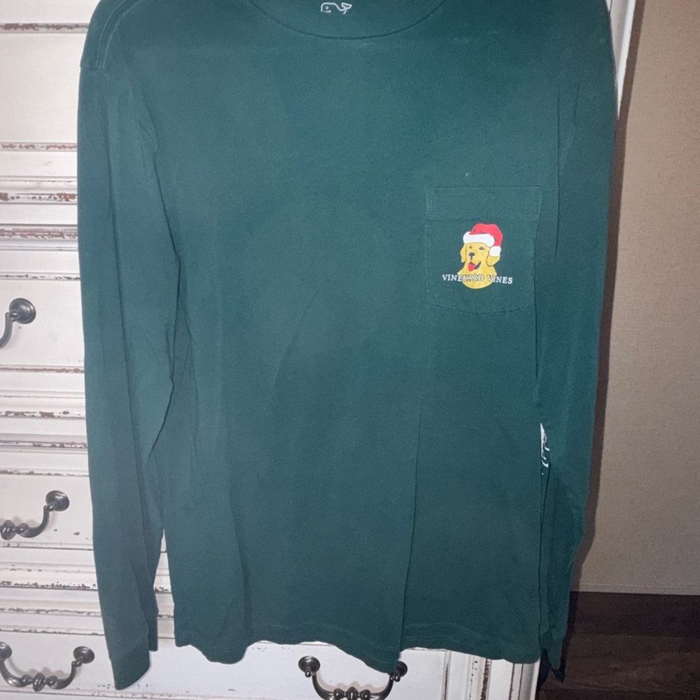 Vineyard Vines Green Long Sleeve Shirt